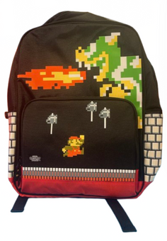 Universal Studios Super Nintendo World Epic Mario Bowser Backpack 8 Bit New