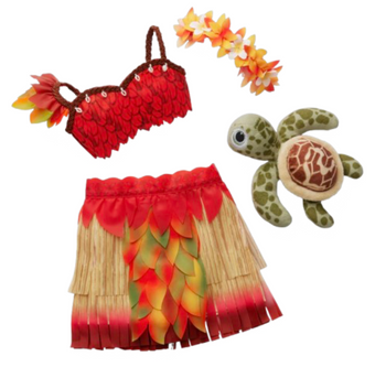 American Girl Disney Moana 2 Wayfinder Outfit & Sea Turtle Plush New with Box
