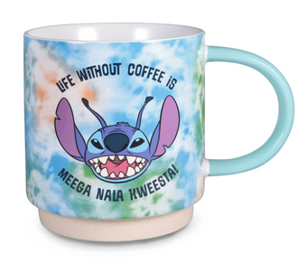 Hallmark Disney Stitch Tie-Dye Mug, 17.5 oz. New With Tag