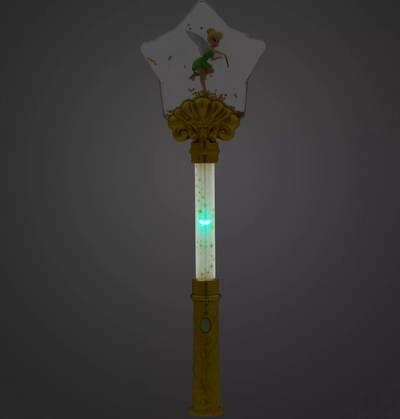 Disney Parks Peter Pan Tinker Bell Light-Up Wand New with Tag