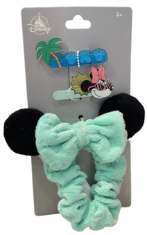 Disney Parks Minnie Mouse Summer Beach Hair Accessory Set New With Tag