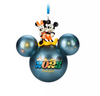 Disney Disneyland 2023 Mickey and Minnie Icon Glass Ball Ornament New with Tag