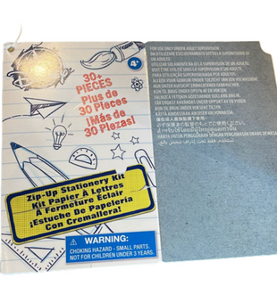 Disney Star Wars: The Mandalorian The Child Zip-Up Stationery Kit New with Tag