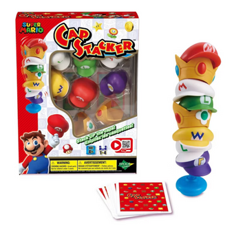 Epoch Everlasting Play Super Mario Cap Tower Balancing Game Toy New With Tag