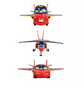 Disney and Pixar's Cars Toons Air Mater Die Cast Set New with Box