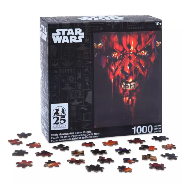 Disney Parks Darth Maul Exhibit Series Puzzle Star Wars Episode 1 Phantom Menace