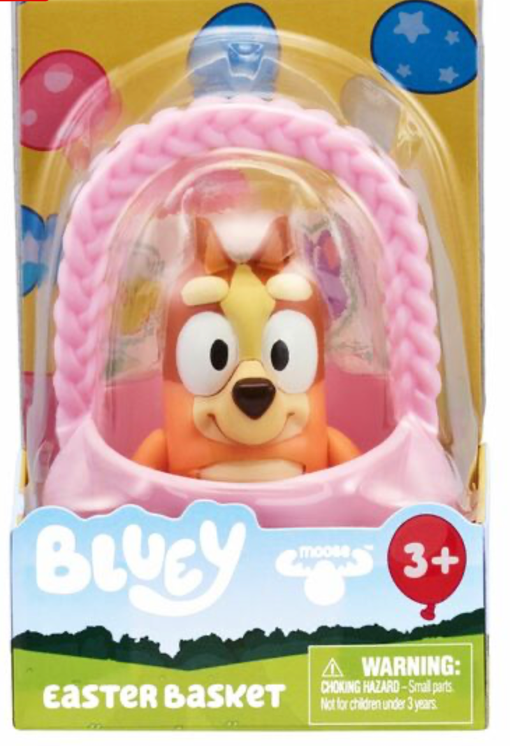 Bluey Easter Bingo Egg Basket Toy New With Box