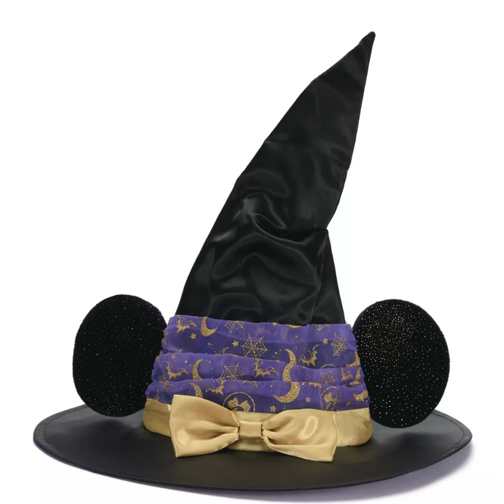 Disney Parks Halloween Minnie Ears on Witch Hat for Kids New 