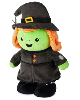 Hallmark Halloween Brew a Potion With Me Witch Plush With Sound and Motion New