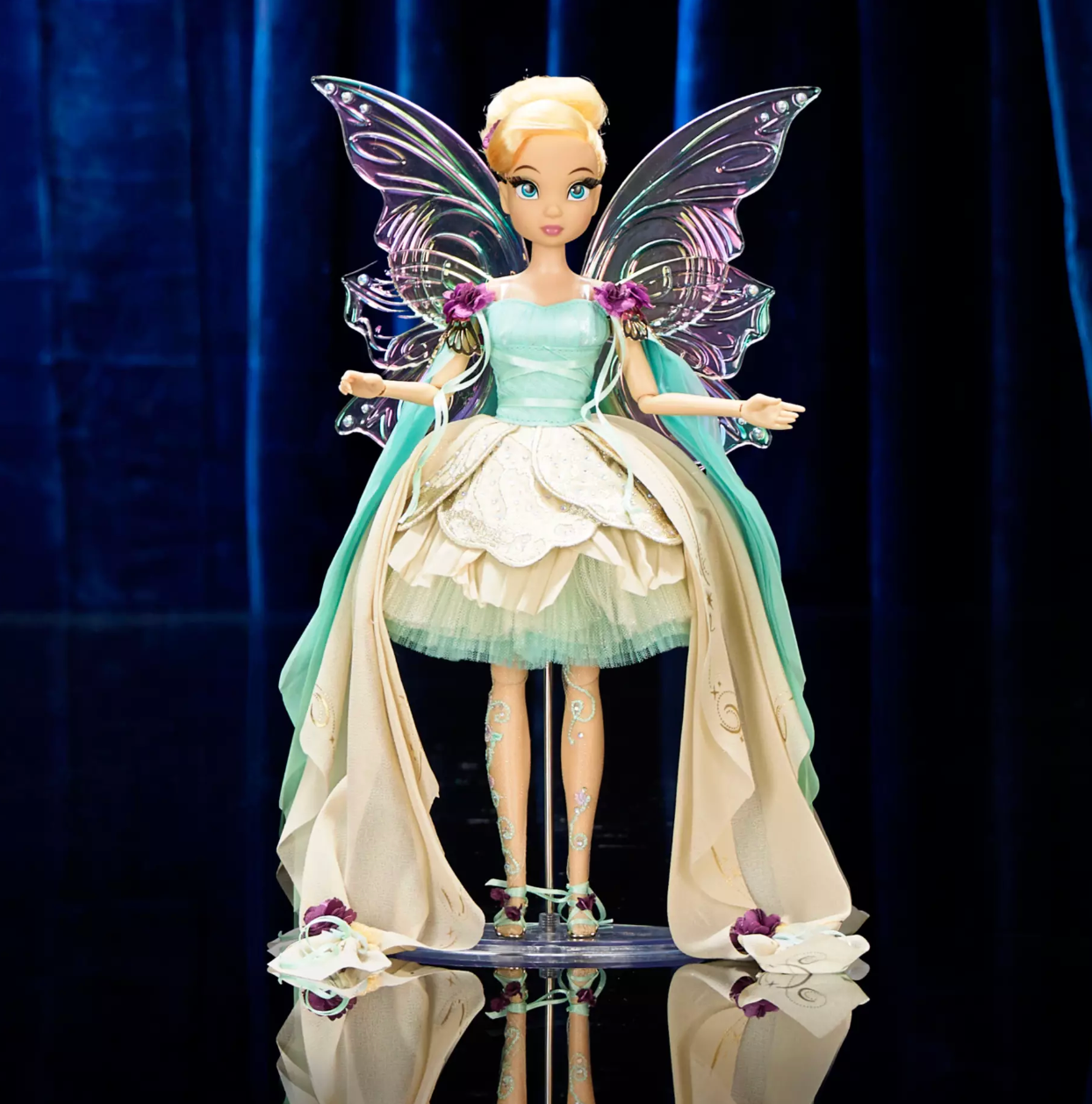 Disney Tinker Bell Limited Edition Doll Peter Pan Designer Collection Dance