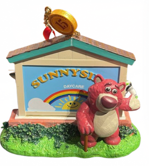 Disney Parks Toy Story Sunnyside Daycare 15th Christmas Ornament New with Tag