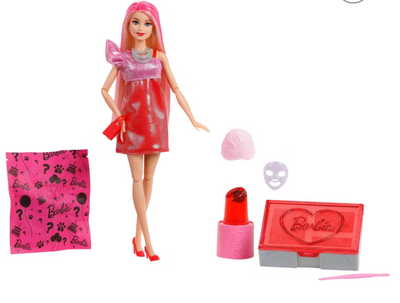 Barbie Party Unboxed Glam Party Series Red Sparkle Doll Toy New With Tag
