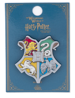 Universal Studios Harry Potter Hogwarts Crest Magnet New With Tag
