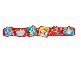 Disney Classics Holiday Greetings Mickey and Friends Holiday Slap Bracelet New