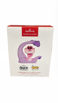 Hallmark 2024 Keepsake Alice Cheshire Cat Funko POP! Ornament With Light New