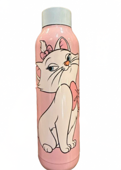 Disney Parks Aristocats Marie Tres Chic Stainless Steel Water Bottle New