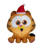New Christmas Airblown Inflatables Yard Decoration Baby Garfield New With Tag