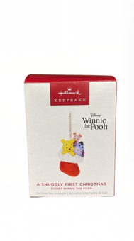 Hallmark 2024 Keepsake Winnie the Pooh A Snuggly First Christmas Ornament New