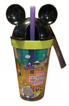 Disney Parks WDW Play in the Park Mickey Tumbler and Snack Cup New With Tag