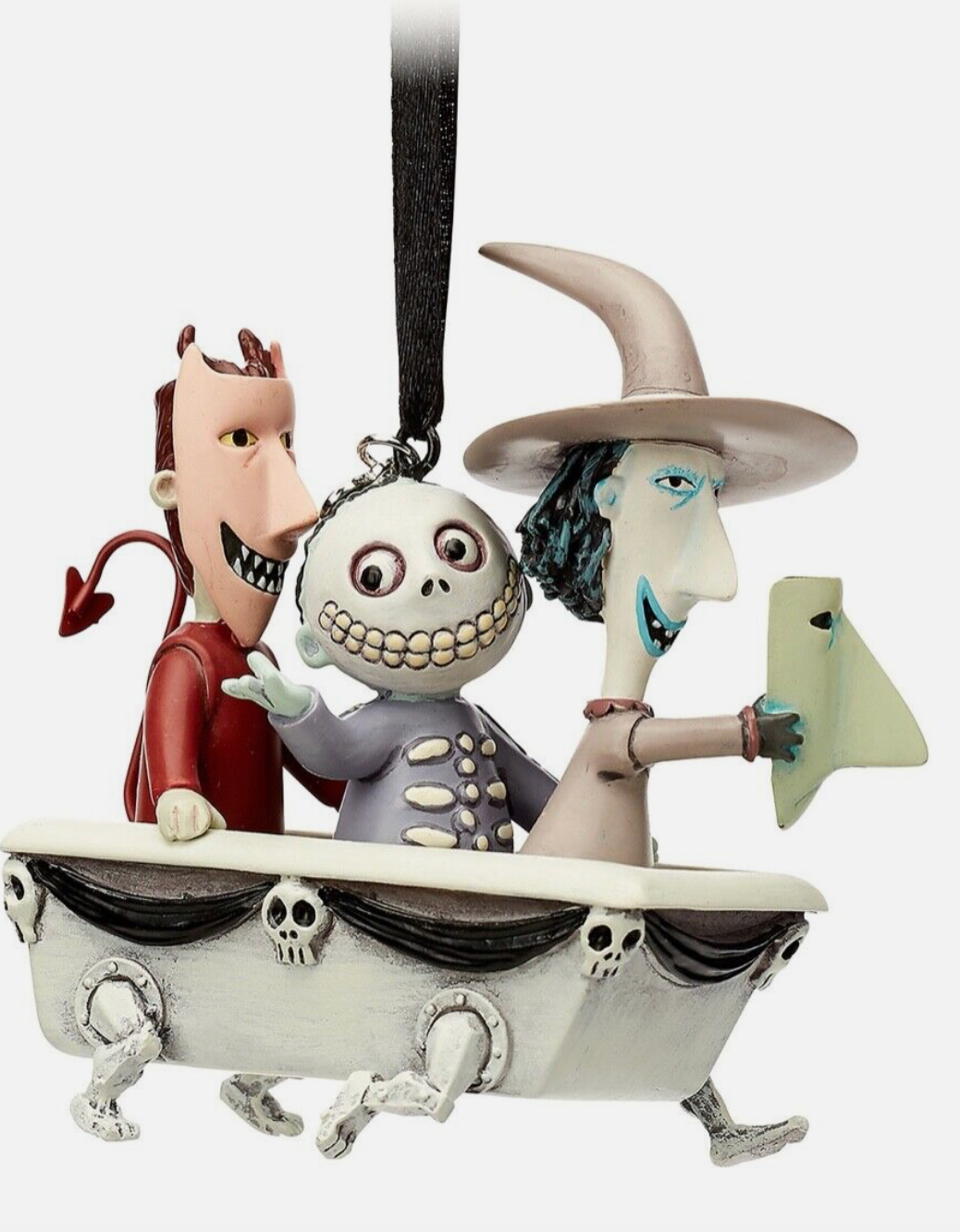 Disney Parks Nightmare Before Christmas LOCK SHOCK BARREL Sketchbook Ornament