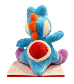 Universal Studios Super Nintendo World Blue Yoshi Shoulder Pal Plush New W Tag