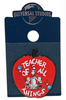 Universal Studios Dr. Seuss Teacher of all Things Red Apple Pin New With Tag