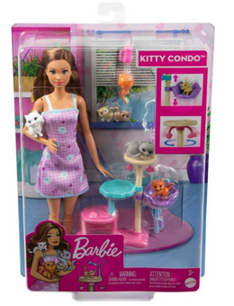 Barbie Kitty Condo Playset Toy New with Box