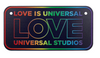 Universal Studios Love Is Universal License Plate Magnet New With Tag