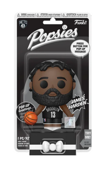 Funko Popsies NBA Nets James Harden Vinyl Figure New with Box