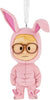 Hallmark A Christmas Story Ralphie in Bunny Suit Stylized Ornament New With Box