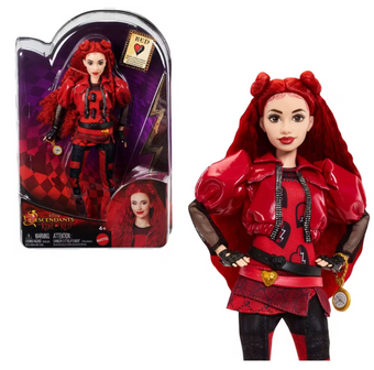 Disney Descendants: The Rise of Red Fashion Doll & Accessory, Red New with Tag