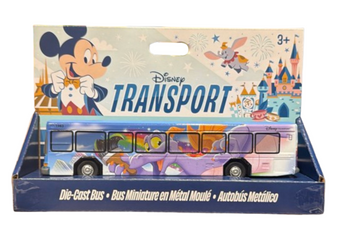 Disney Parks Figment Transport Die-Cast Bus Miniature Toy New With Tag