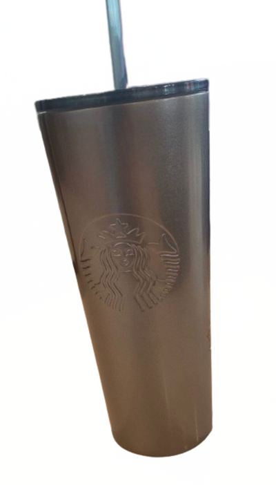 Disney Starbucks Epcot Icons Metal Tumbler Cup with Straw New