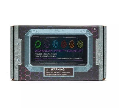 Disney Parks Marvel Black Panther Infinity Gauntlet with Stones New
