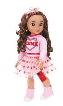 Disney ILY 4EVER Minnie Inspired 18” Doll Brown Hair/Brown Eyes Toy New W Box