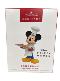 Hallmark 2023 Keepsake All About Mickey! Baker Mickey Christmas Ornament New