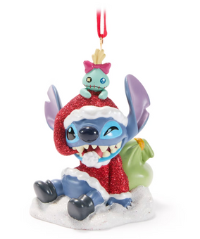 Disney Parks Stitch and Scrump Christmas Ornament, Lilo & Stitch New With Tag
