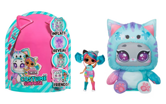 L.O.L. Surprise! Tweens Surprise Emma Emo Fashion Doll Teal Kitty Costume New