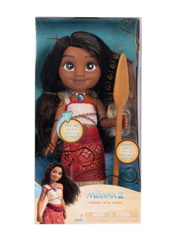 Disney Moana 2 14” Singing Tautai Moana Doll Toy New with Tag