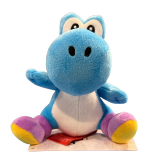 Universal Studios Super Nintendo World Blue Yoshi Shoulder Pal Plush New W Tag