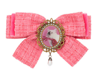 Universal Studios Harry Potter Dolores Umbridge's Bow Brooch Pink New With Tag