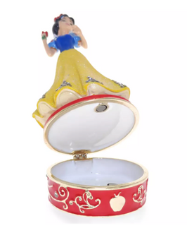 Disney Parks Snow White Trinket Box by Arribas New with Box