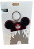 Disney Parks Mickey Ear Club Hat Keychain New with Card