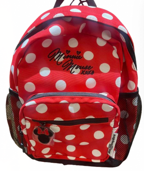 Disney Parks WDW Minnie Mouse XOXO Dots Backpack Bag New with Tag