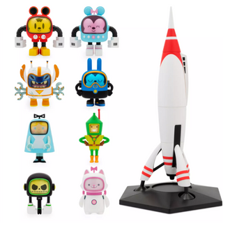 Disney Vinyl Figure Set by Eric Tan New With Tag