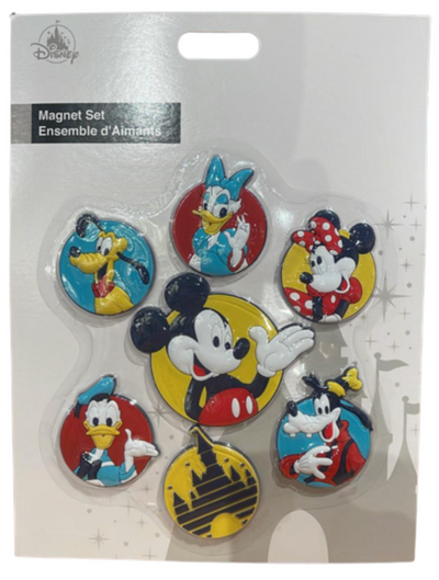 Disney Parks Mickey Mouse and Friends Magnet Set New With Tag