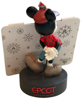 Disney Parks Epcot World Showcase Mickey Canada Christmas Ornament New With Tag