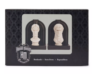 Disney Parks The Haunted Mansion Watchful Busts Bookends New With Tag