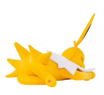 Pokemon 18" Sleeping Plush Jolteon Stuffed Animal Toy New with tag
