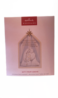 Hallmark 2025 Keepsake Gift From Above Nativity Porcelain Christmas Ornament New